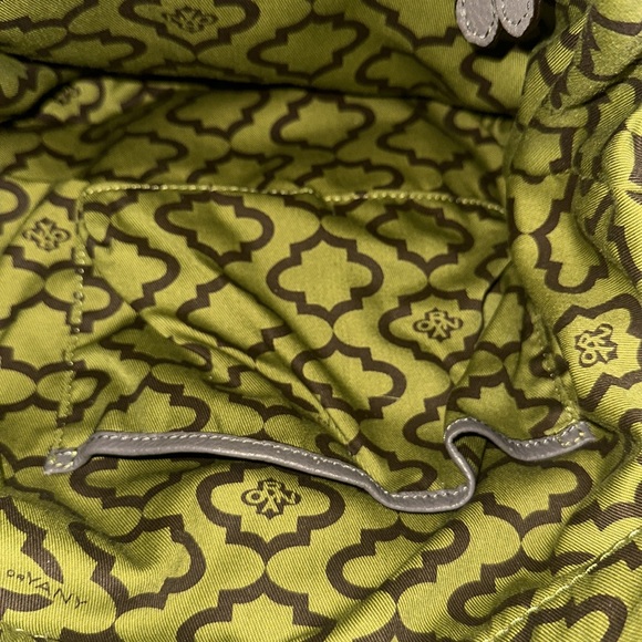 orYANY Lian pebbled leather satchel zipped shoulder bag - Picture 6 of 8